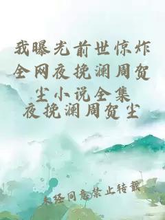 我曝光前世惊炸全网夜挽澜周贺尘小说全集